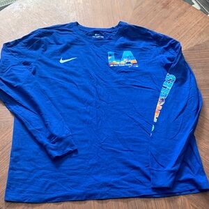 Nike Royal Blue LA All-Star Long Sleeve Tee EUC